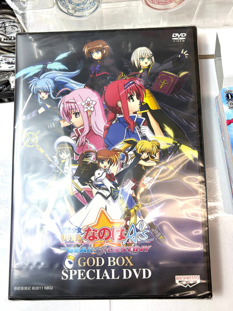 Magical Girl Lyrical Nanoha A's Portable The Gears of Destiny God Box PSP Limited Figure