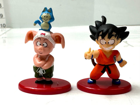 Coca-Cola Dragon Ball Z Figure Collection Set of 10 Majin Buu/Son Goku