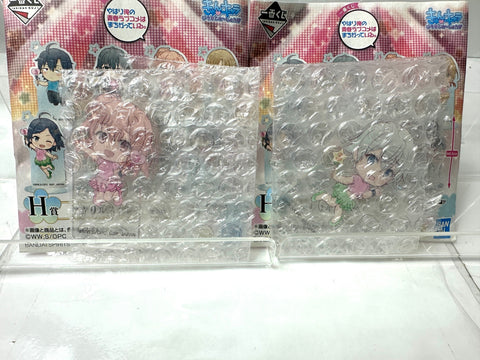 BANDAI Ichiban Kuji Oregairu Final H Prize Acrylic Stand Complete Set of 6