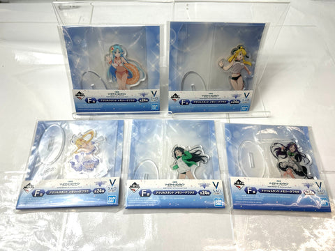 BANDAI Ichiban Kuji Sword Art Online G/F Prize Acrylic Stand Lot of 40