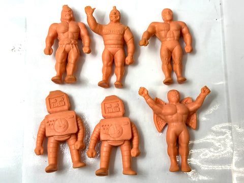 MARUKOSHI Kinnikuman Deka Keshi Kinkeshi Rubber Eraser Figures Lot of 25