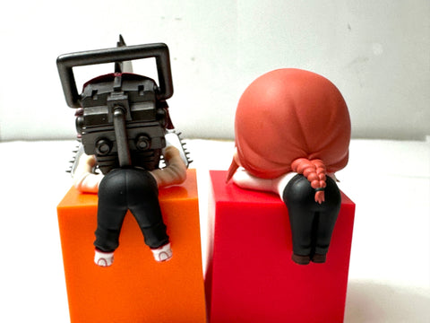 FuRyu Chainsaw Man Hikkake Figure Denji & Makima Set of 2 JAPAN
