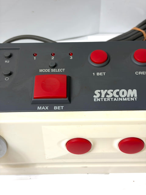 Syscom Pachislo Slot Controller for Sony PS1 PS2 Rare Japan Import Arcade Style