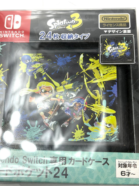【任天堂ライセンス商品】Nintendo Switch専用カードケース カードポケット24 スプラトゥーン3