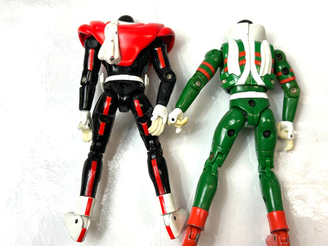 Souchaku Henshin Kamen Rider Figure Lot Junk Condition No.1 /2 V3 Stronger