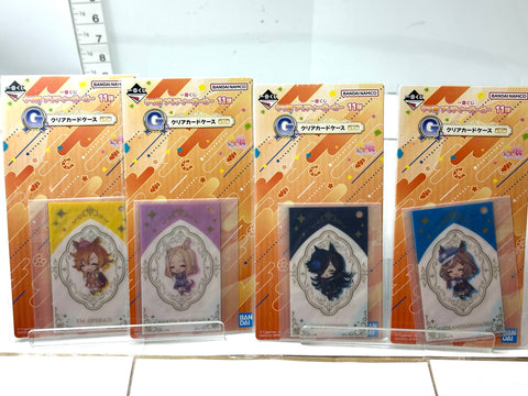 BANDAI Ichiban Kuji Uma Musume Goods Lot Acrylic Stands Rubber Charms
