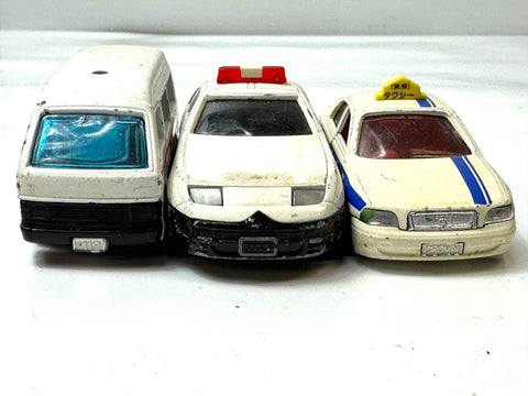 Tomica Diecast Mini Car Lot Work Vehicles Bus Police & More JAPAN