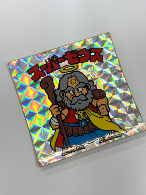 Bikkuriman Sticker Akuma VS Tenshi Super Zeus Lotte JAPAN
