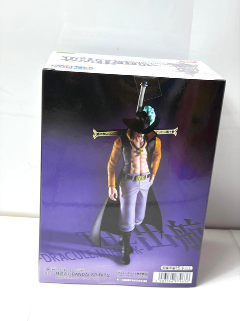 NEW ONE PIECE THE SHUTSUKOU Dracule Mihawk Figure BANPRESTO Grandline Prize