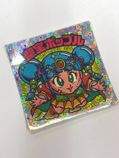 Bikkuriman Sticker Akuma VS Tenshi Seihou Popple Lotte JAPAN