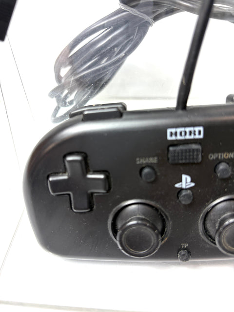 HORI Mini Wired Controller for PS4 Black PS4-099 Compact Size USB used