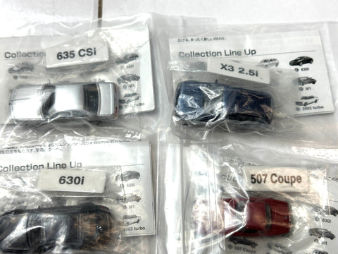 BMW Licensed 1/100 Mini Car Complete Set of 12 Official Campaign