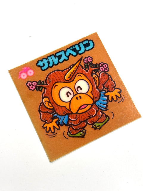 Lotte Bikkuriman Akuma VS Tenshi Sticker Sarusuberin JAPAN