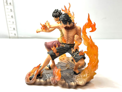 Banpresto ONE PIECE DXF BROTHERHOOD Luffy & Ace Figure Set