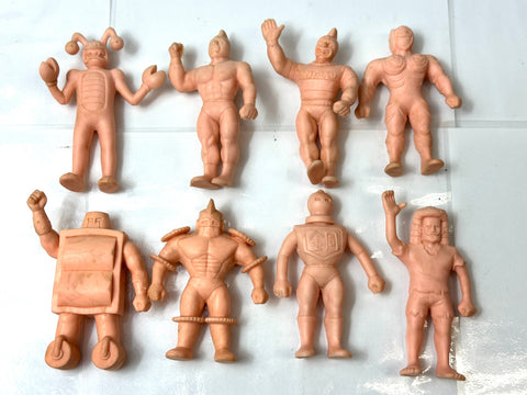 MARUKOSHI Kinnikuman Deka Keshi Kinkeshi Rubber Eraser Figures Lot of 25