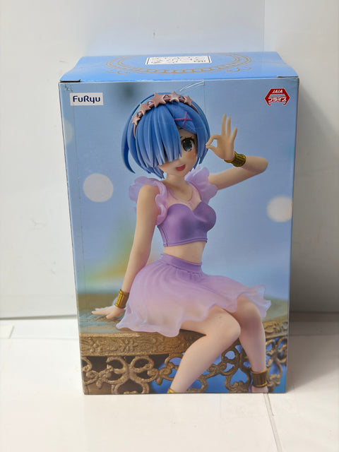 NEW Re:Zero REM Noodle Stopper Figure -Twinkle Party- FuRyu Prize