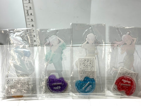 Charatto Kuji Quintessential Quintuplets Acrylic Stand Ichika/Nino/Miku/Itsuki
