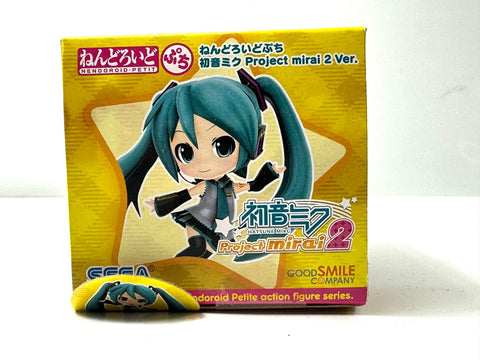 SEGA Nendoroid Petit Hatsune Miku Project mirai 2 Ver. JAPAN