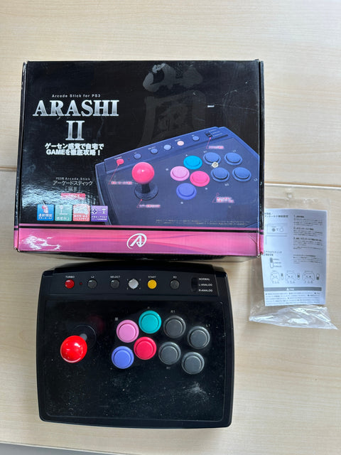 PS3用アーケードスティック『嵐II』