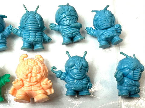 Kamen Rider Club Keshi Figure Set Vintage Japan Mini PVC Toys Lot