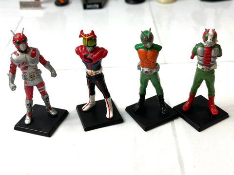 JUNK Kamen Rider Figure Lot Kaijin Meikan Glory of 9 Riders Collection Set Japan