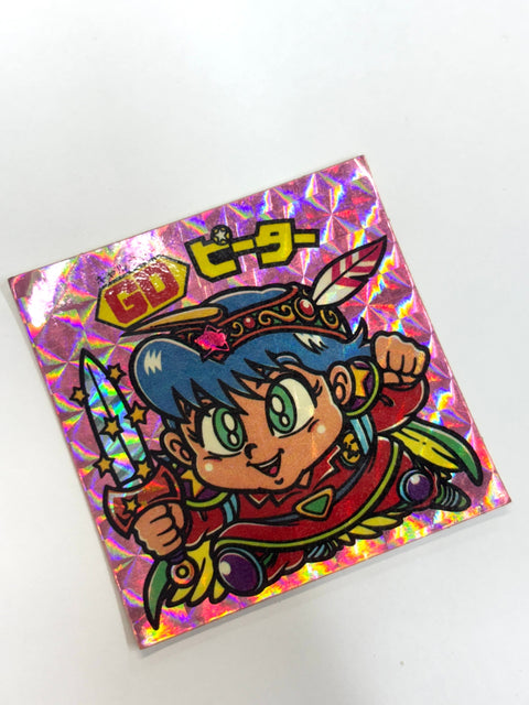 Bikkuriman Sticker Akuma VS Tenshi GD Peter Lotte JAPAN