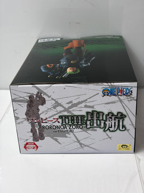 NEW ONE PIECE ZORO The Shutsuko EGGHEAD Ver. Figure BANPRESTO Unopened