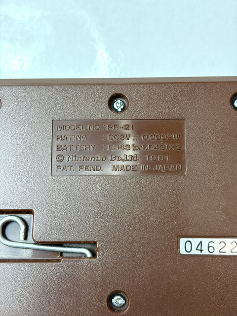 Nintendo Game & Watch Parachute PR-21 Wide Screen LSI Handheld Junk For Parts