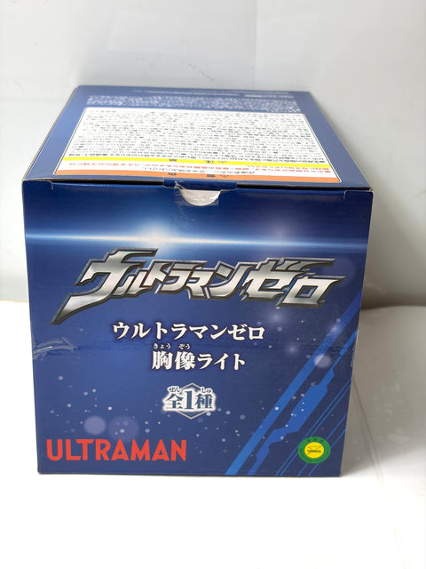 NEW Ultraman Zero Bust Light Up Lamp Figure BANPRESTO Prize Unopened