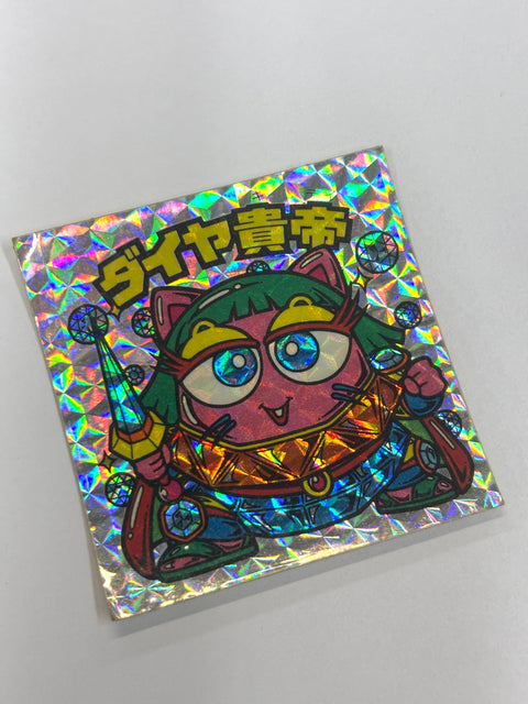 Bikkuriman Sticker Akuma VS Tenshi Diamond Kitei Lotte JAPAN