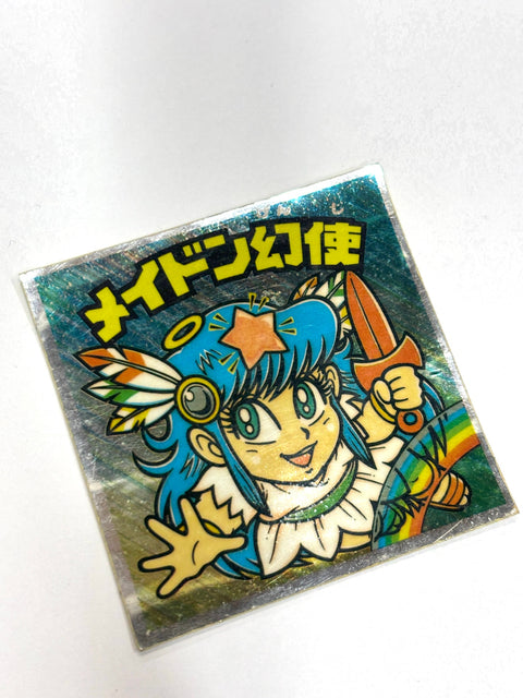 Bikkuriman Sticker Akuma VS Tenshi Meidon Genshi Lotte JAPAN