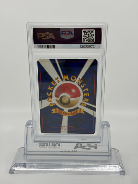 PSA 9 Pokemon Card Blaine’s Moltres Lv.44 Holo Gym 2 Japanese Old Back #146 MT