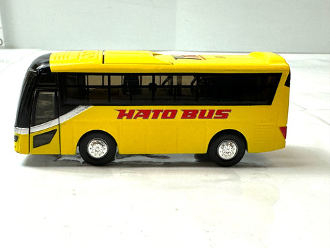 Tokyo Hato Bus Original Sound Bus Mini Car Pull Back Type Door Light Action