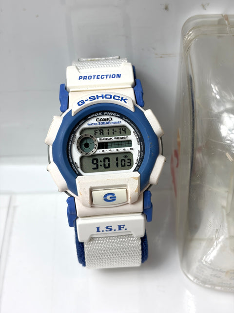 CASIO G-SHOCK I.S.F. Collaboration Digital Watch White/Blue Clear Case