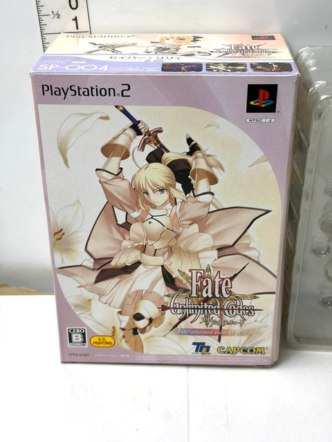 Fate/unlimited codes SP-BOX PlayStation 2 PS2 Limited figma Saber Lily Figure Set