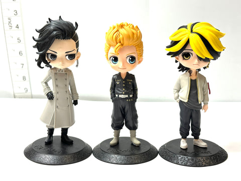 Banpresto Tokyo Revengers Qposket Figure Lot As-Is Manjiro Sano & Others JAPAN