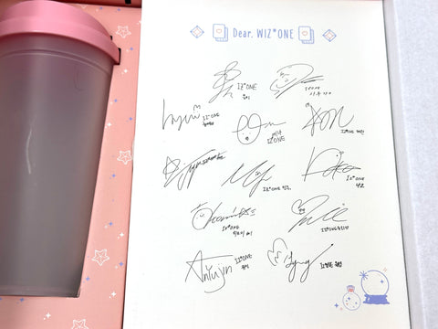 IZ*ONE Official Fan Club Kit Box Tumbler Only