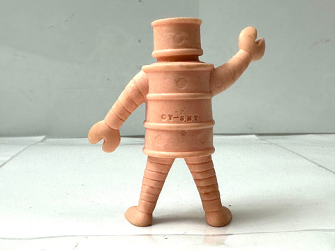 MARUKOSHI Kinnikuman Deka-Keshi OILMAN Big Rubber Eraser Figure