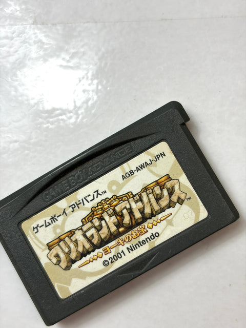 Wario Land 4 Advance Yoki no Otakara Game Boy Advance GBA Nintendo Japan Action