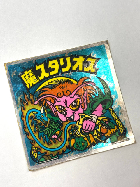 Bikkuriman Sticker Akuma VS Tenshi Ma Starios Lotte JAPAN