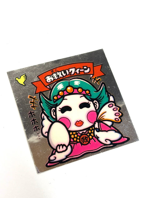 Lotte Bikkuriman Akuma VS Tenshi Sticker Osukai Queen JAPAN