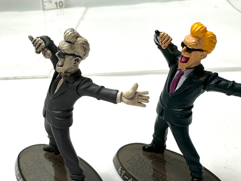 BANDAI Chouzoukei Tamashii Dragon Ball Z Tournament Announcer Color/Mono 2pcs