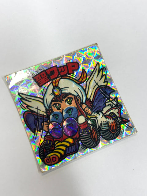 Bikkuriman Sticker Akuma VS Tenshi Saint Wappi Lotte JAPAN