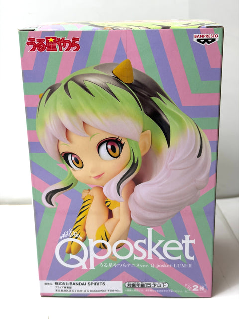 Urusei Yatsura Q posket LUM II Figure Banpresto Anime Manga Girl