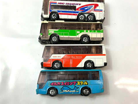 Tomica Diecast Mini Car Lot Work Vehicles Bus Police & More JAPAN