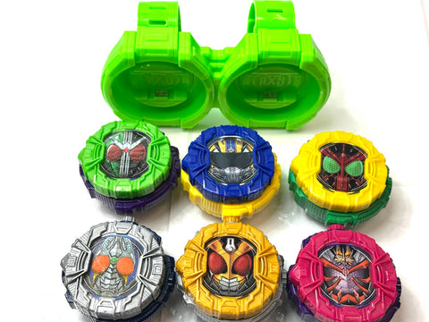 BANDAI Kamen Rider Zi-O DX Time Mazine + OOO Ride Watch + DX Ride Watch Holder