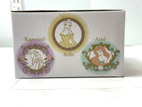 Furyu Disney Princess Royal Tea Time Cup & Saucer Set of 2 Rapunzel/Belle