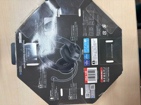 【PS5動作確認済】ホリゲーミングヘッドセット ハイグレード for PlayStation®4 ブラック【SONYライセンス商品】