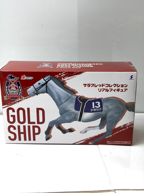 SK Japan Thoroughbred Collection Real Figure Gold Ship Horse Racing