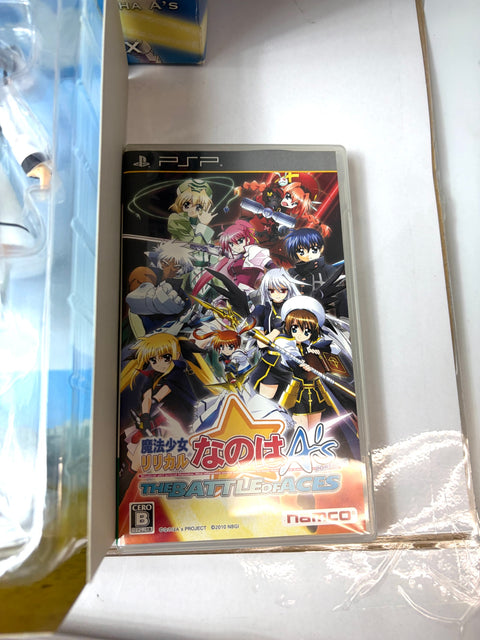 Magical Girl Lyrical Nanoha A's Portable Lyrical Box PSP Limited figma Figure Set